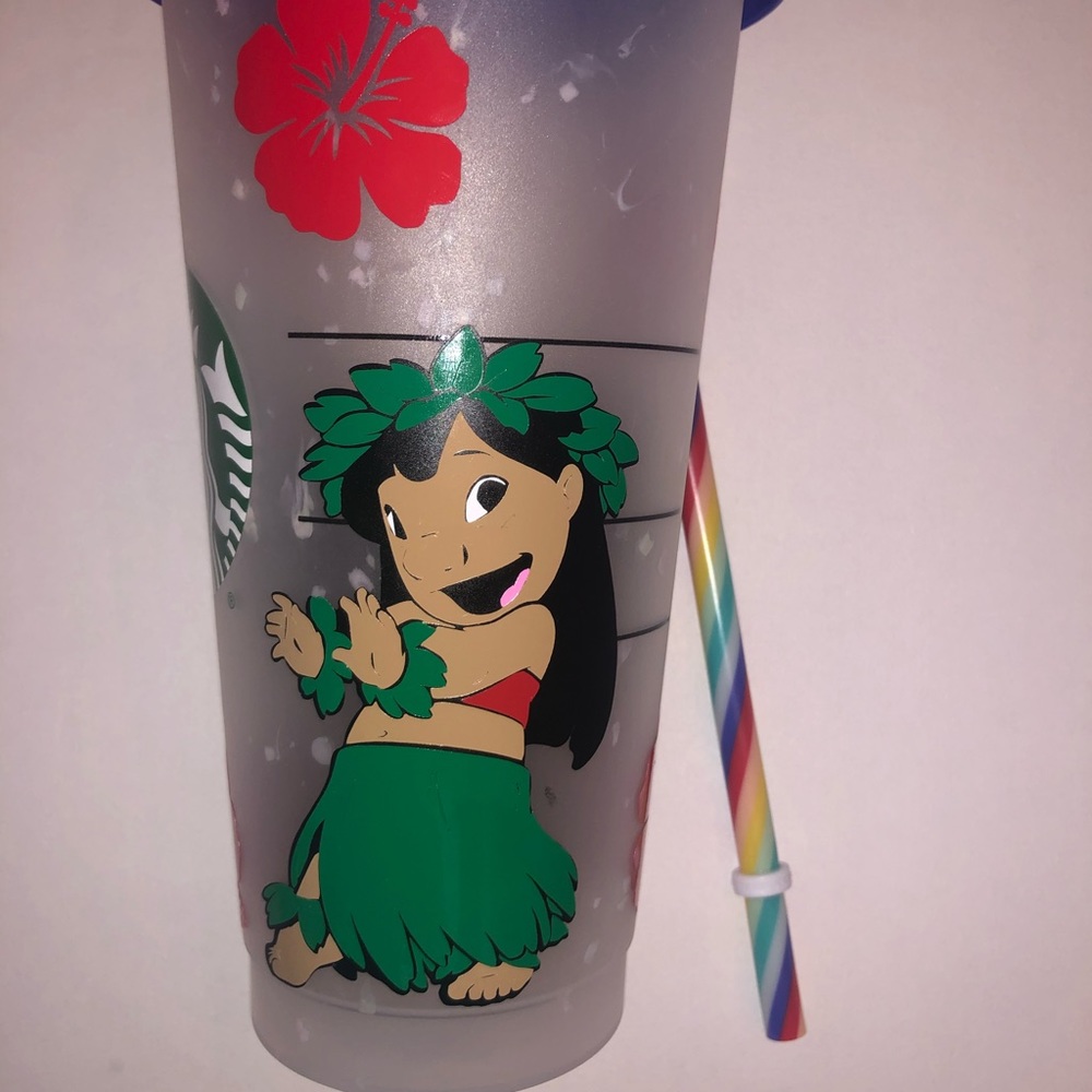 Custom confetti Starbucks cup